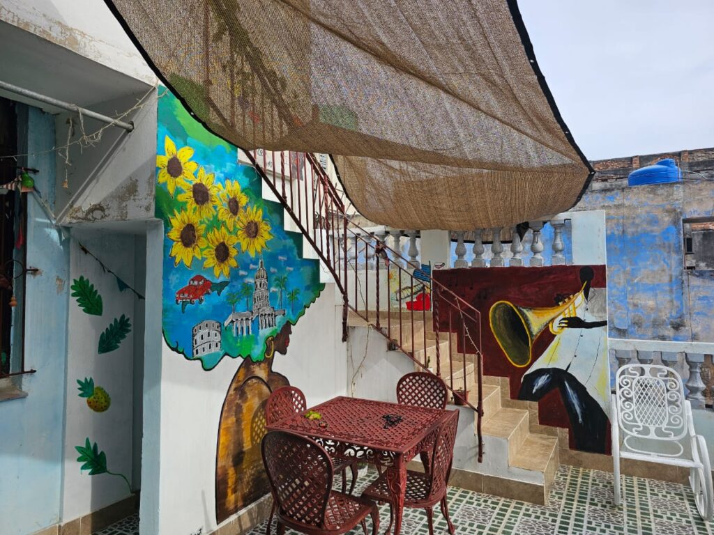 first floor terrace